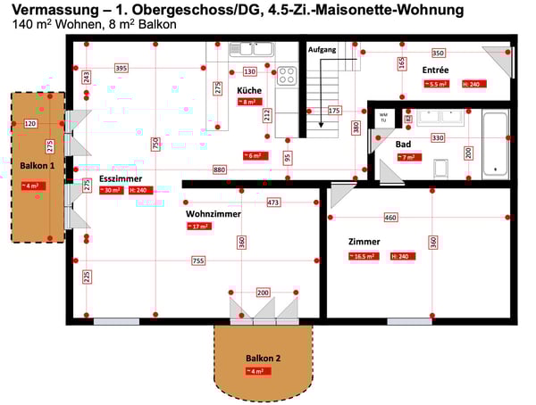 Attraktive 1.5-Zimmer-Maisonettewohnung an zentraler Lage in Beringen 23