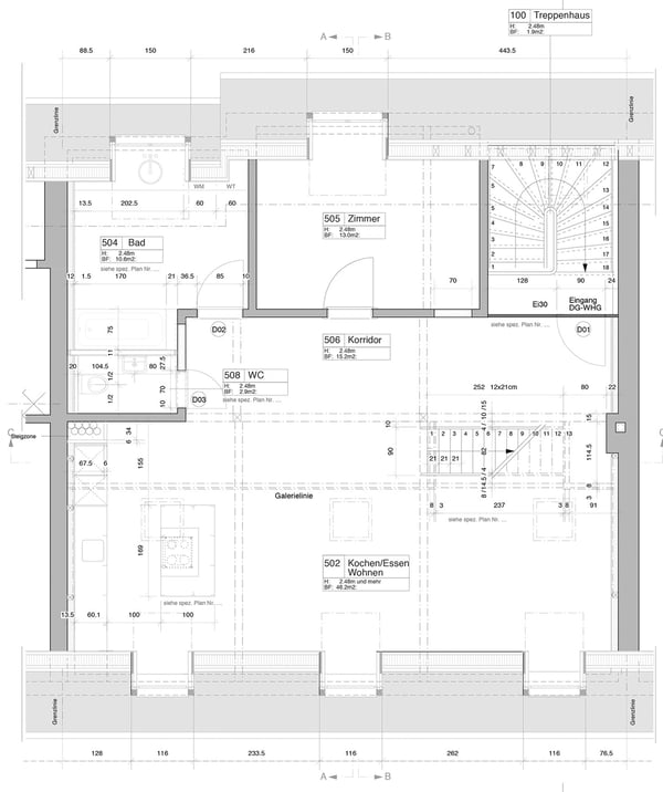 Kreis 4: Design Maisonette-Loft in renoviertem Altbau 19