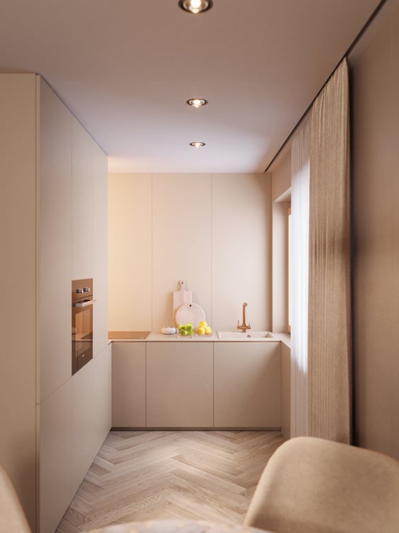 Cityflat Promotionsverkauf, 1 1.5-Zimmer-Appartements in Zürich Seefled. Neu, kernsaniertes Gebäude 4