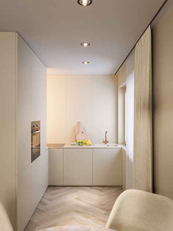 Cityflat Promotionsverkauf, 1 1.5-Zimmer-Appartements in Zürich Seefled. Neu, kernsaniertes Gebäude 6