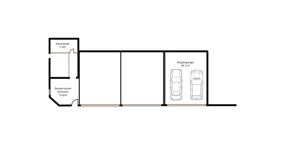 1.5 Zimmer Terrassenwohnung in Männedorf mit Seesicht 2