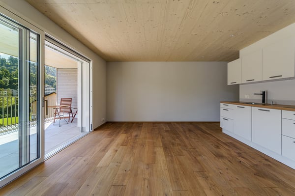 Gesund Wohnen: Exklusive Klimaholzhaus-Wohnung nahe Kantonsspital 1