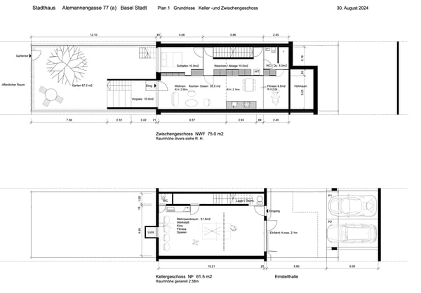 Moderne 1.5-Zimmer-Garten-Loft-Wohnung in Basel-Wettstein 7
