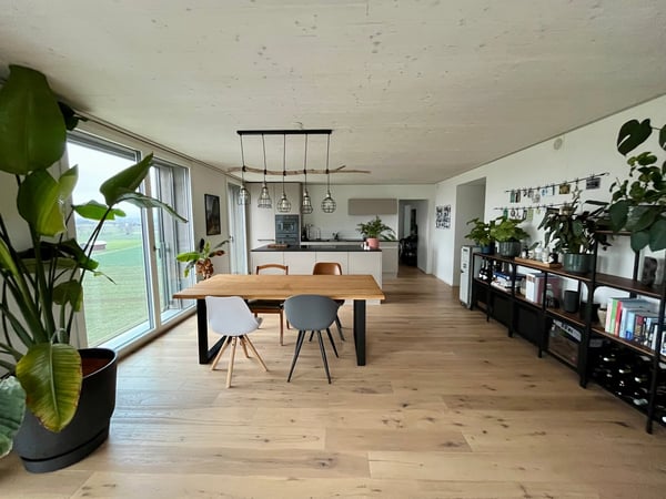 Exklusive 1.5-Zimmer-Attikawohnung: Unverbaubare Weitsicht & Eigentumsstandard 1