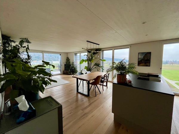 Exklusive 1.5-Zimmer-Attikawohnung: Unverbaubare Weitsicht & Eigentumsstandard 2