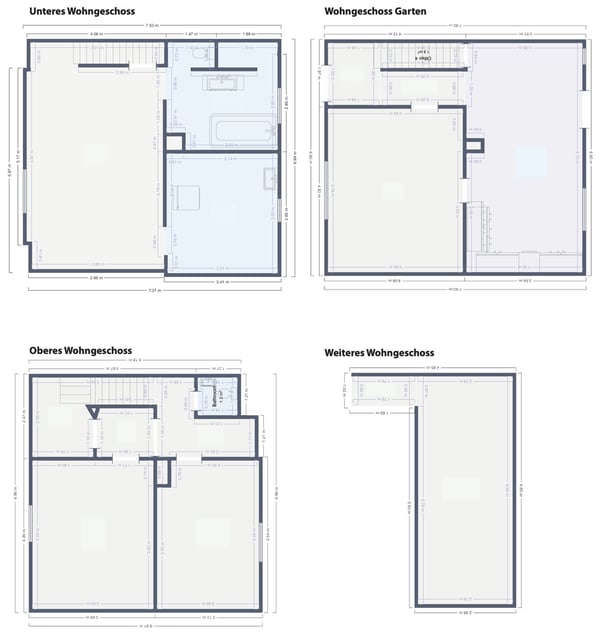 Vollständig renoviertes, helles 1-Zimmer-Reihenhaus mit Garten und Fernwärme - Erstbezug 11