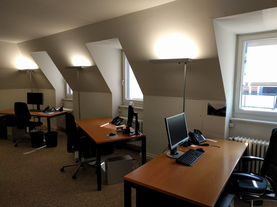 Büroräumlichkeiten im blauen Beratungshaus zu vermieten 4