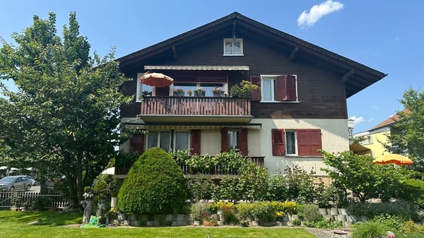 Charmante 1-Zimmer-Wohnung Hochparterre im Chalet 300m vom See im Dürrenast 1