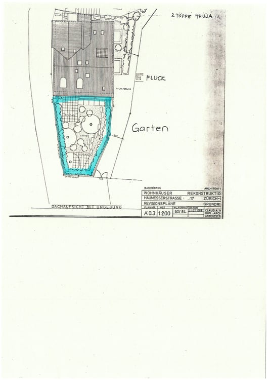 Einzigartiger Hausteil mit 2 Zimmern, Atelier, Garten, Cheminee und Sauna 17