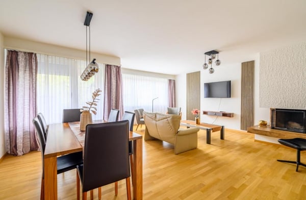 Elegant 1.5-Room Furnished Apartment in Basel's Rennweg 6
