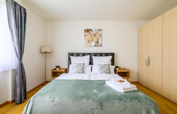Elegant 1.5-Room Furnished Apartment in Basel's Rennweg 10