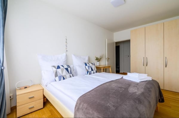 Elegant 1.5-Room Furnished Apartment in Basel's Rennweg 11