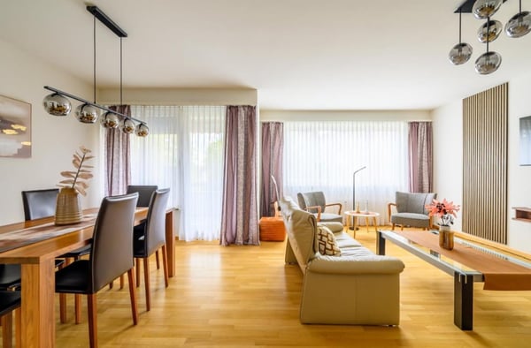 Elegant 1.5-Room Furnished Apartment in Basel's Rennweg 5