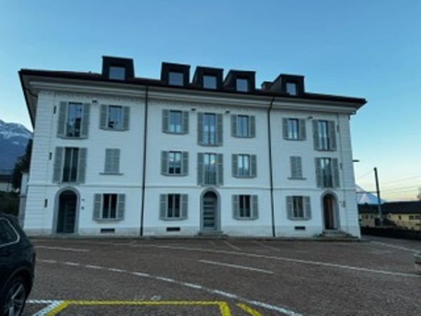 Moderno appartamento 1.5 in villa d'epoca a Bellinzona con vista 1