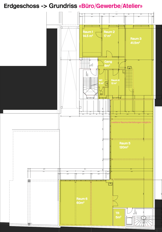 Gewerbeflächen am Claragraben 39 zu vermieten 6