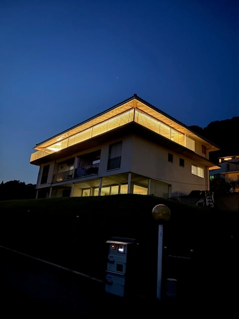 Splendido appartamento di 1.5 locali a Tesserete con giardino e vista panoramica 1