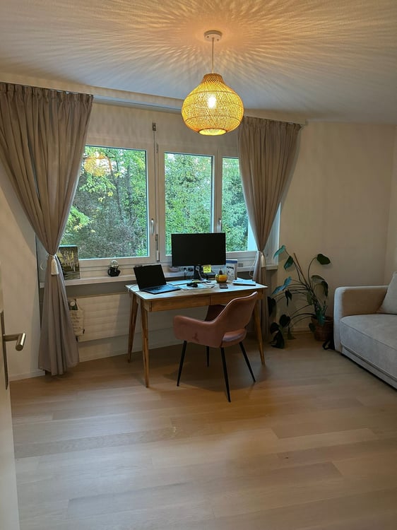 Möblierte 1.5-Zimmer-Wohnung mit Balkon in Zürich Höngg 3