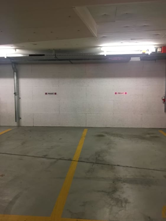 Parkplatz in der Tiefgarage 6