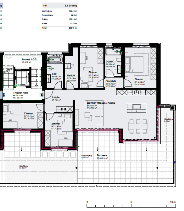 Moderne 1.5-Zimmer-Neubau-Wohnung mit grosser Terrasse in Brunnen 9