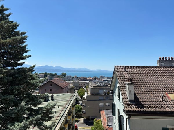 Charmant appartement de 1.5 pièces avec balcon à Lausanne 5