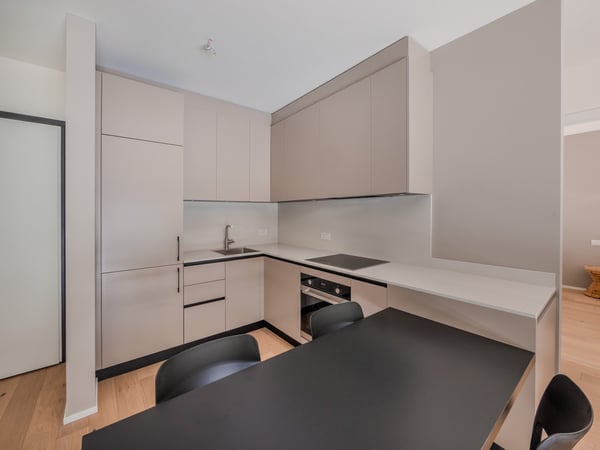 Affittasi 1.5 locali nuovo con giardino e completamente arredato 2