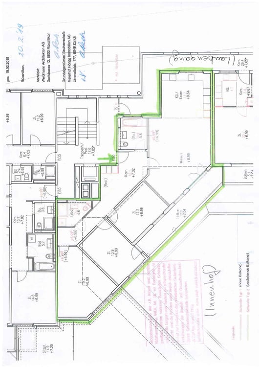 Wohnen mit Aussicht in zentraler Lage am Meierhofplatz in Zürich-Höngg 7
