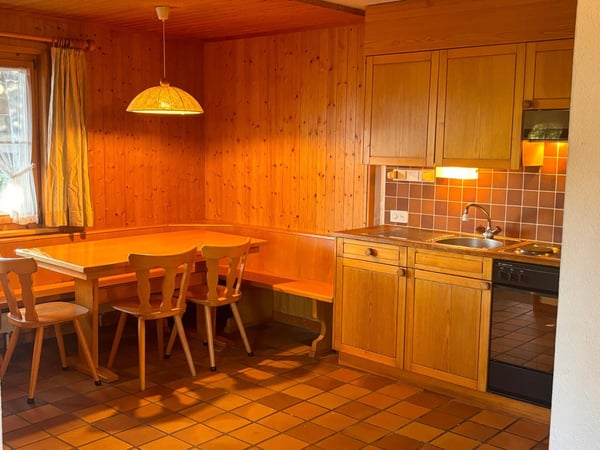 Chalet Wohnung mit herrlichem Blick auf die Berge und Garten auf dem Flumserberg Tannenheim 3