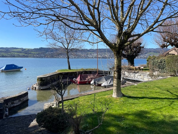 Baulandparzelle mit Seeblick in Meilen 3