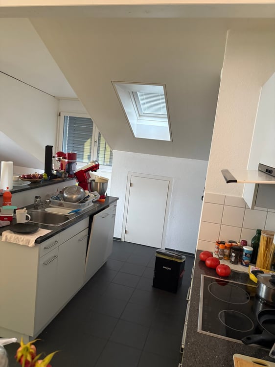 Charming 1.5-Room Roof Apartment in Quiet Arni Location 1