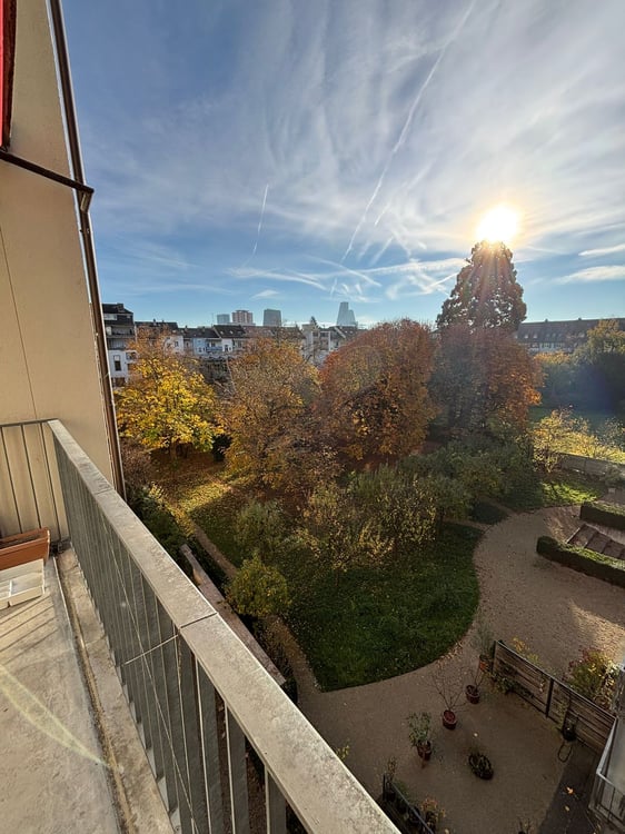 Frisch sanierte 1.5-Zimmerwohnung an zentraler Lage nahe Rhein 1