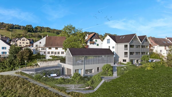 Erstbezug! 1.5-Zimmer-Wohnung an bester Aussichtslage in Rorbas (EG) – verfügbar ab 01.02.2026 1