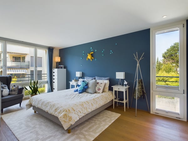 Moderne 1.5-Zimmer-Wohnung mit Balkon in Oberwil 4