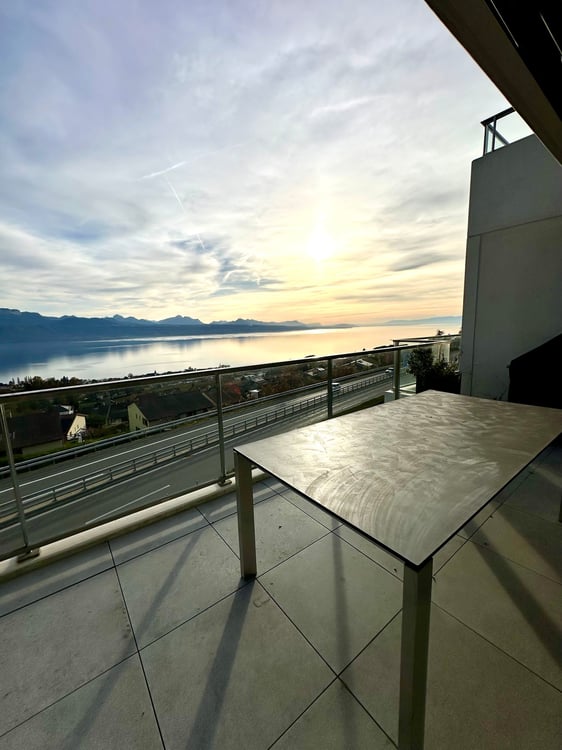 Appartement moderne de 1.5 pièces avec vue imprenable sur le lac – 4’760 CHF charges comprises 3