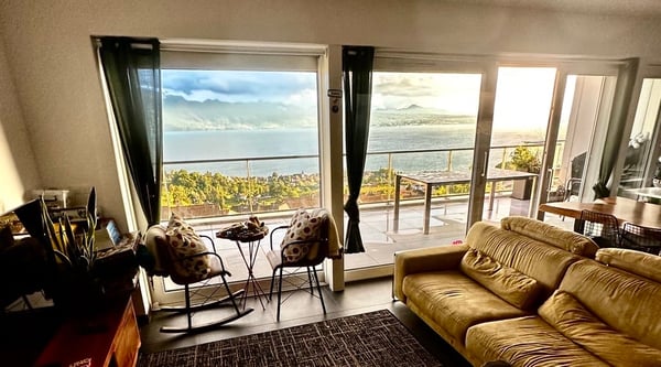 Appartement moderne de 1.5 pièces avec vue imprenable sur le lac – 4’760 CHF charges comprises 6
