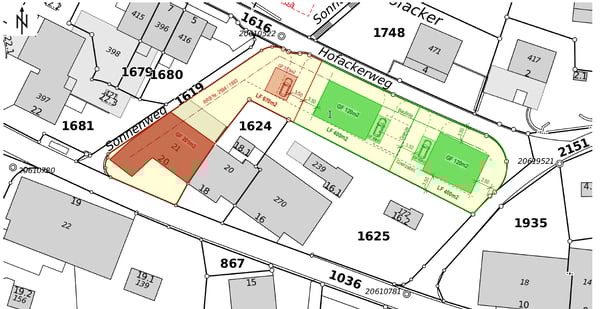 Attraktives Bauland für ein Einfamilienhaus in ruhiger Lage in Hüntwangen bei Eglisau 2