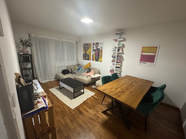 Furnished 1.5-room Apt. for long sublet / möbliertes 1.5-Zi. Wohnung zur Langzeituntermiete 1