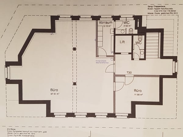 Repräsentative Büroräume an der Scheuchzerstrasse 7