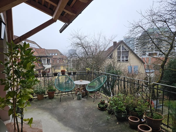1-Zimmer-Wohnung mit Terrasse vor der Haustüre in Baden 3