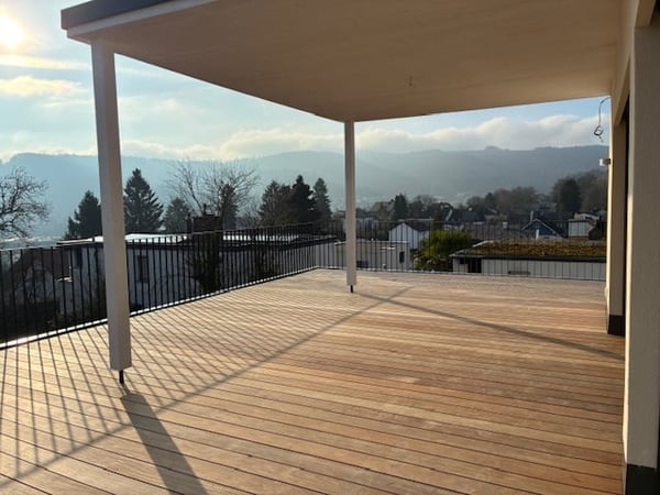 Newly built modern 1.5-Room apartment with a large terrace and great views 2