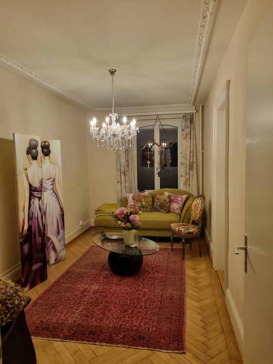 Charmante 1-Zimmer-Altbauwohnung mit Balkon in Luzern 1