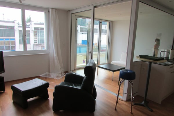 Möbliertes 1.5-Zimmer-Apart. im Zentrum am See / Furnished 1.5 rooms in the city center by the lake 2