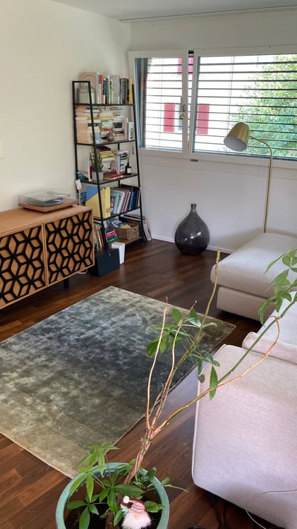 (DE)🌿 120 m² hell am Waldrand – 1.5 Zimmer, Balkon mit Aussicht, sehr ruhig🌿 4