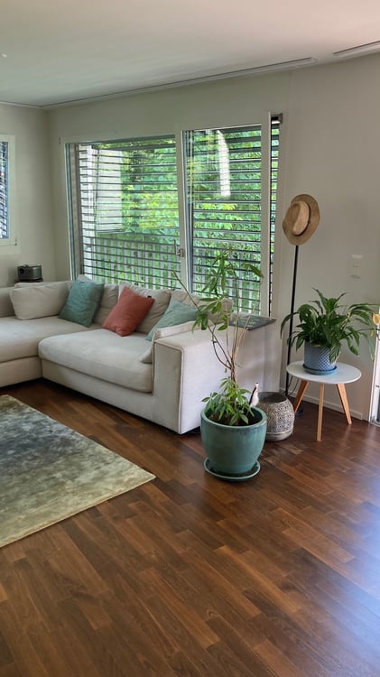 (DE)🌿 120 m² hell am Waldrand – 1.5 Zimmer, Balkon mit Aussicht, sehr ruhig🌿 3