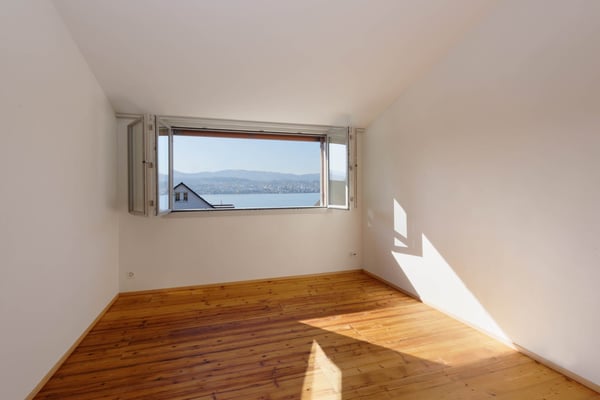 Charmantes 1½-Zimmer-Haus mit Seesicht & Gartensitzplatz – 2 Min. zur S-Bahn 2