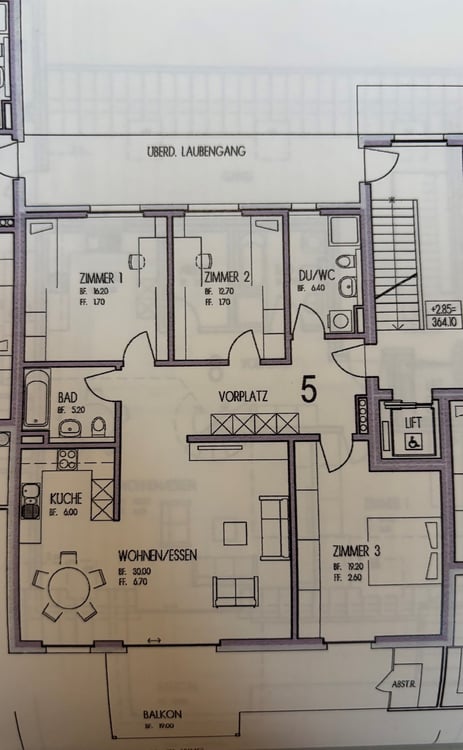 1.5 -Zimmer Wohnung in Flaach