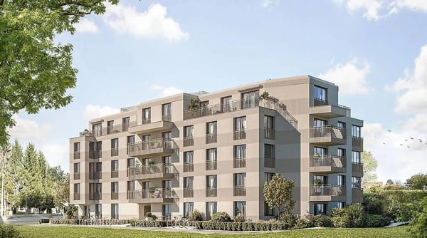 Erstvermietung: Moderne 3.5-Zimmer-Neubau-Wohnung mit Sitzplatz in Zürich Affoltern