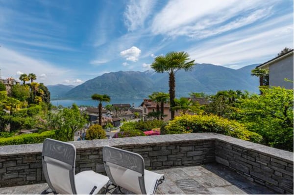 Splendida villa di 2.5 locali con vista panoramica a Minusio 4