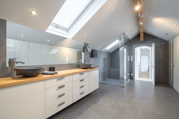 ROLLE : Magnifique villa meublée (ou non) de 2 pièces, piscine, vue panoramique lac et Mont-Blanc 7