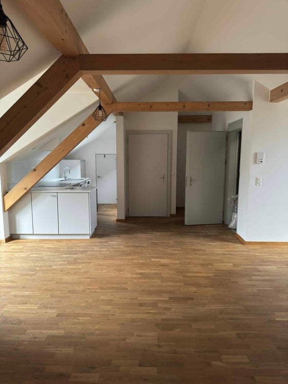 Charmante 1.5-Zimmer-Dachwohnung in historischem Gebäude in Rothenbrunnen 2