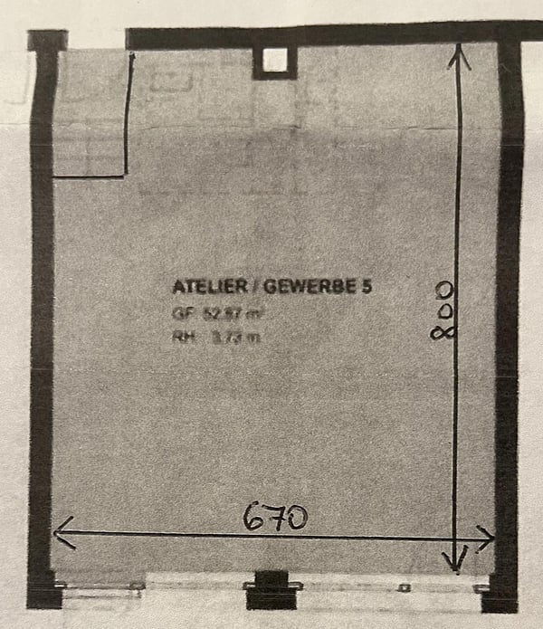 11 m² Gewerbefläche – Laden / Studio / Atelier – Zürich Binz 9